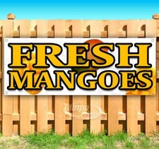 FRESH MANGOES Advertising Vinyl Banner Flag Sign Many Sizes USA