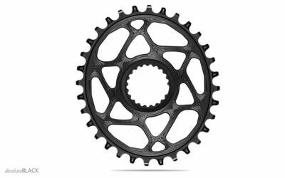 ABSOLUTE BLACK SHIMANO HG+ 12-f OVALES KETTENBLATT SCHWARZ