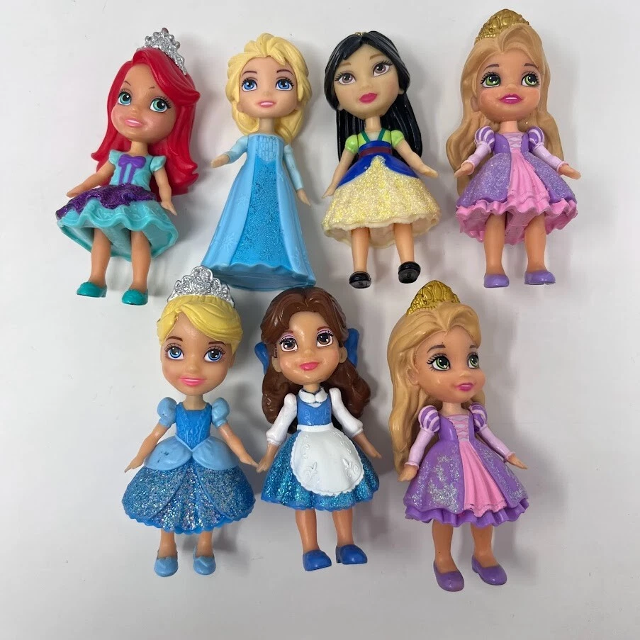 Disney Collection Disney Princess Toddler Dolls, Lot Of 7 Dolls