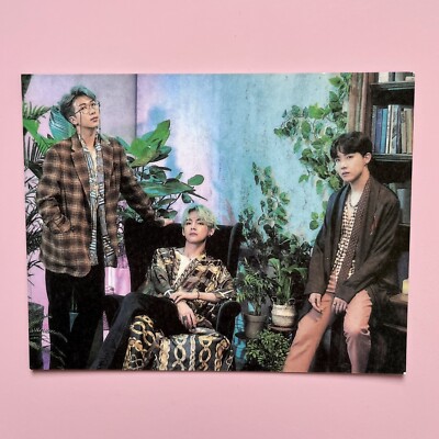 Unofficial BTS RM Taehyung J-hope 5th Muster 2019 postcard. V Namjoon, Bangtan