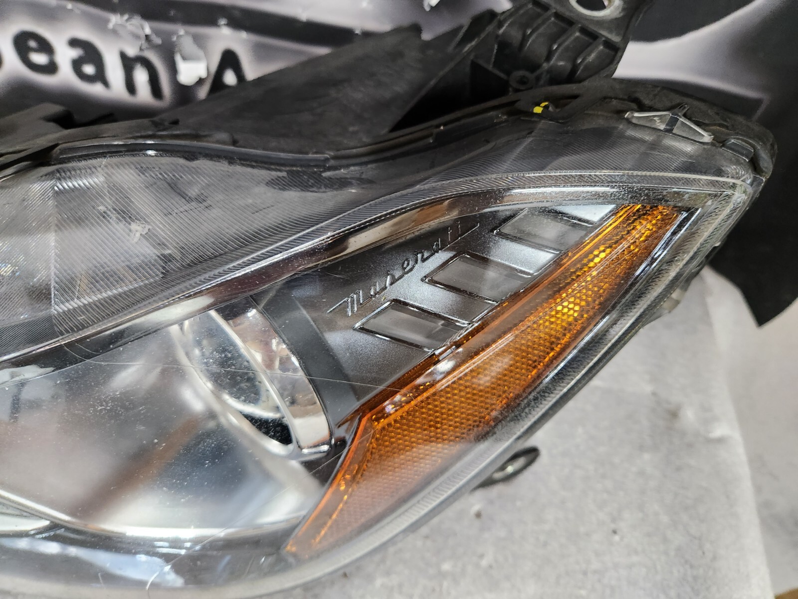 2014 2015 2016 2017 MASERATI GHIBLI LEFT DRIVER FRONT XENON HID HEADLIGHT OEM