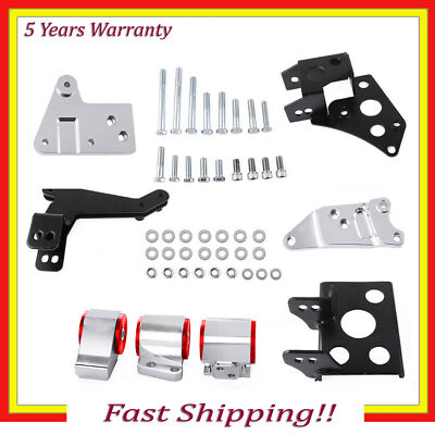 Engine Swap Mount  For 96-00 Honda Civic K Series K20 K24 EK Chassis MotorKing