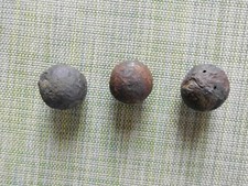 3 Kart&auml;tschen Kugeln 17 Jahrhundert 30 j&auml;hriger Krieg Selten