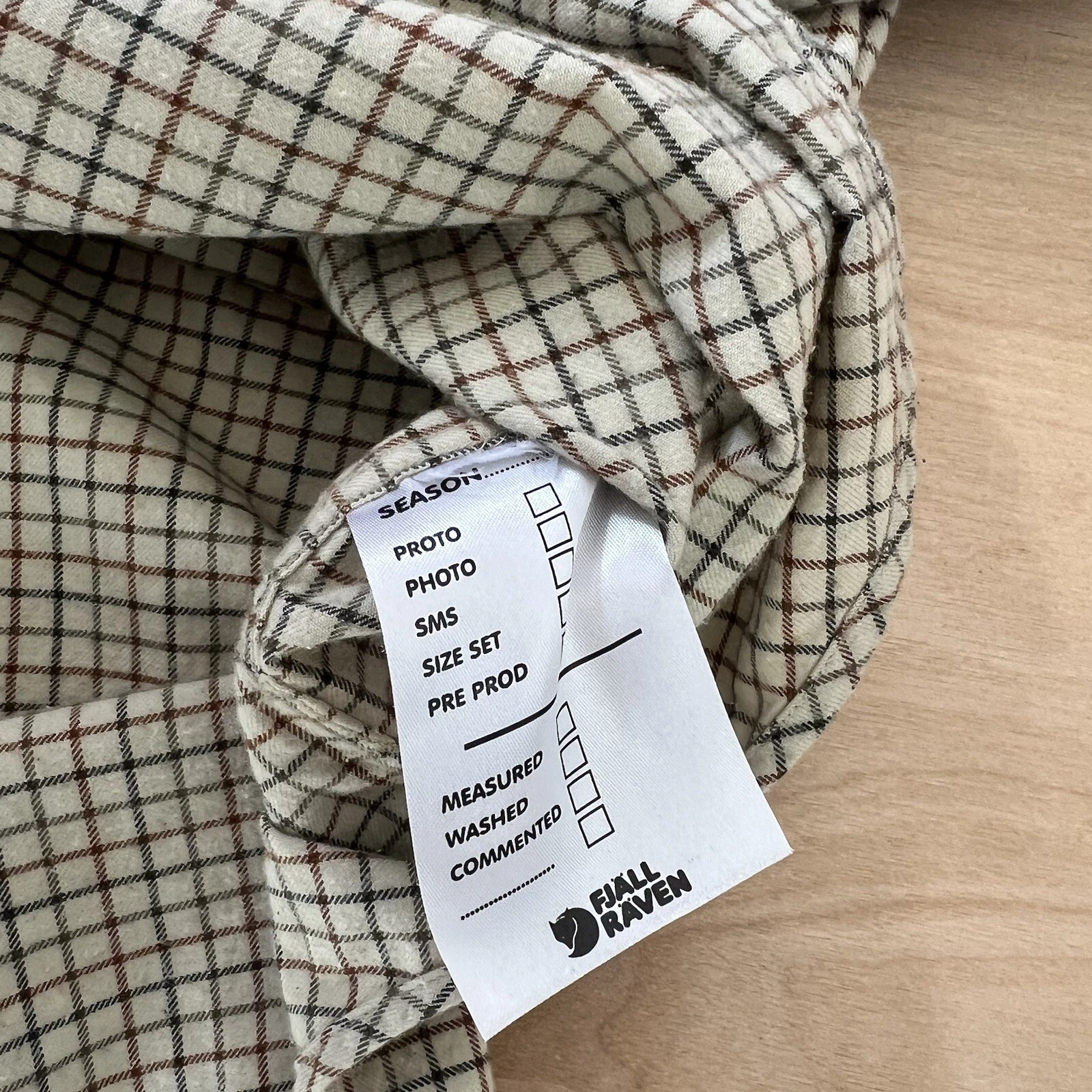 fjallraven striped long sleeve button up casual outerwear shirt