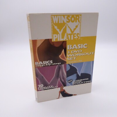 Winsor Pilates Basic 3 DVD Workout Set