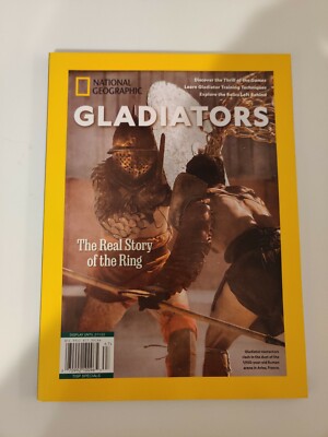National Geographic Magazine - Gladiators The Real Story Of The Ring 2022 *NEW*