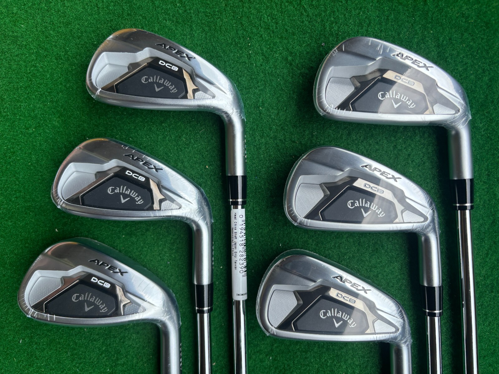 Callaway 2022 APEX DCB Iron Set 5-PW Right Hand Stiff Flex Nippon NS Pro 950GH Neo Steel Shafts New