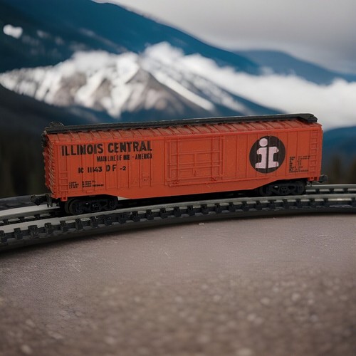 Lima Italy Micro-Trains Illinois Central 50' Box Car IC 11579 Spur N Trains | Zustand: Used