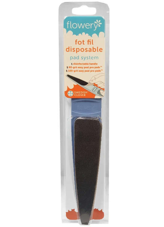 2 SET FLOWERY Swedish Clover Fot Fil Disposable Pad System DFOT1-S Disinfectable - Image 3 of 3