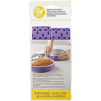 HOT Wilton Fabric Cake Strips Bake-Even Cake Strips For Evenly