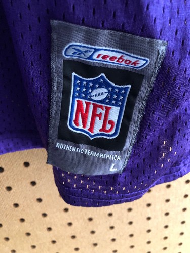Vintage Reebok Daunte Culpepper #11 Minnesota Vikings Adult Size Large NFL - Picture 3 of 11
