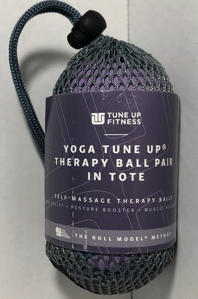 yoga tune up therapy ball pair in tote