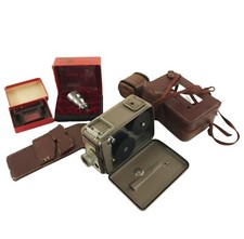 Kodak Brownie Vintage Video Camera Eastman Single Lens  Accessories UNTESTED