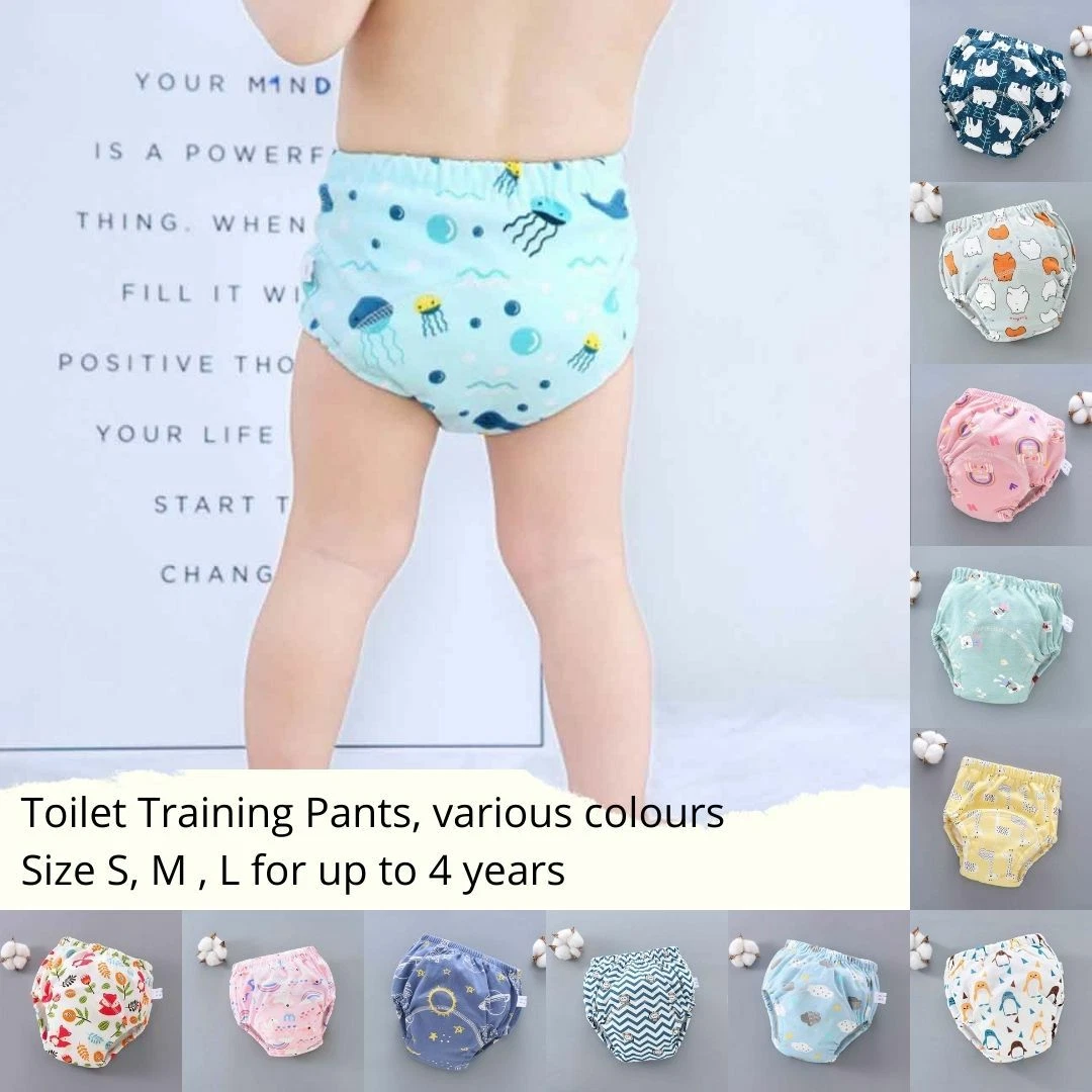 Toilet Training Pants Boys Girls Kids Baby Toddler Potty Diaper Nappy  Underwear