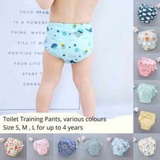 Toilet Training Pants Boys Girls Kids Baby Toddler Potty Diaper Nappy Underwear
