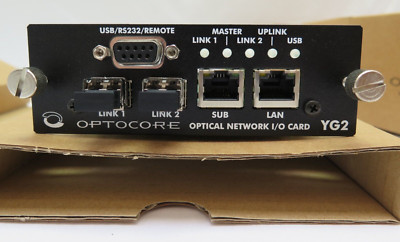 Optocore YG 2 Mini-YGDAI Module Optical Network I/O Erweiterungskarte für Yamaha