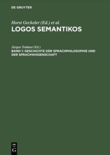 Thumbnail - Geschichte Der Sprachphilosophie Und Der Sprachwissenschaft 3261