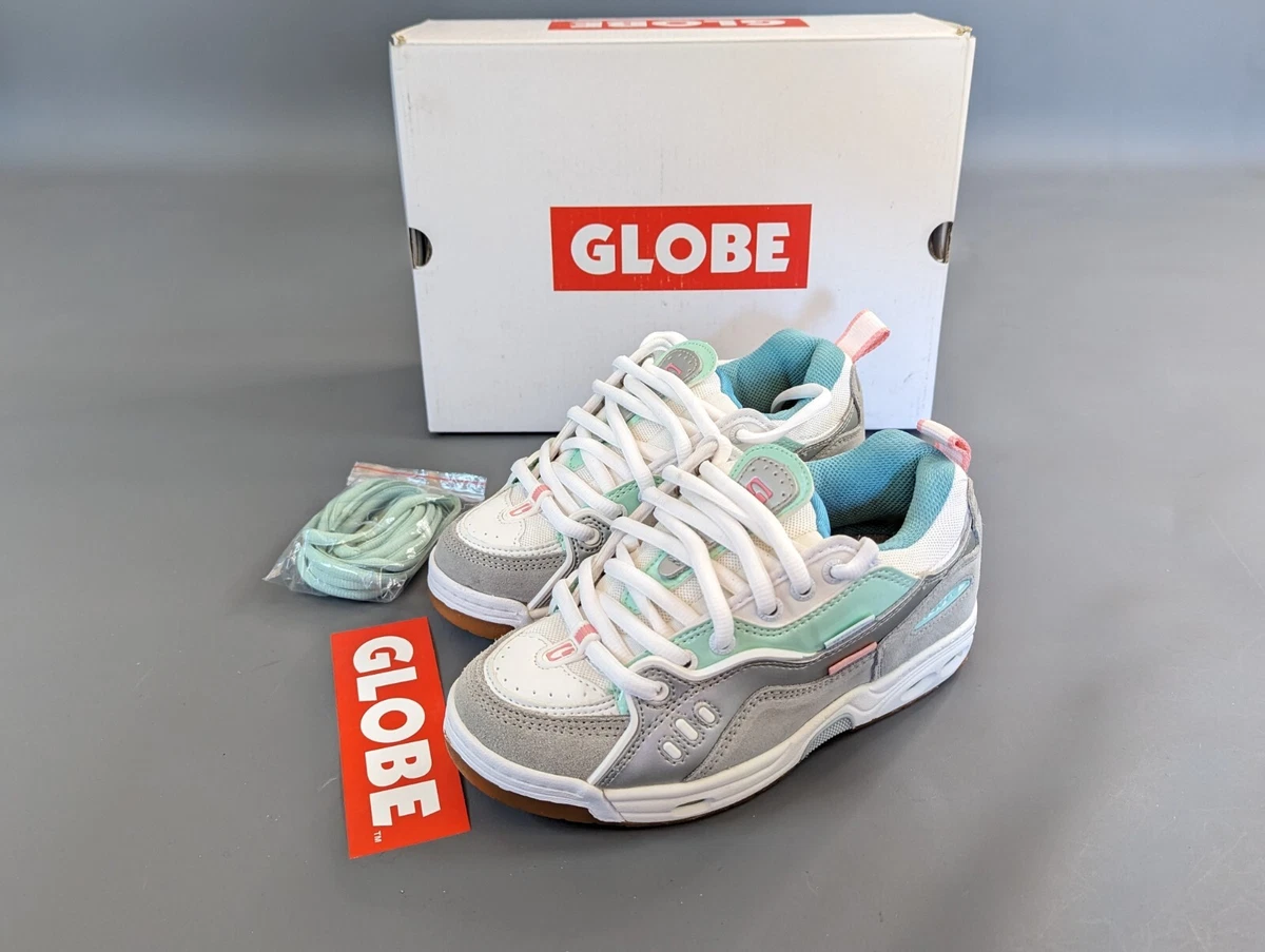 Globe white shoes sales