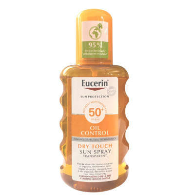 Eucerin Sun Oil Control Dry Touch Sun Spray Transparent SPF50 200ml