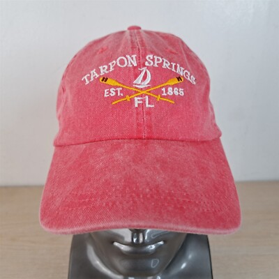 TARPON SPRINGS FL 1865 ADJUSTABLE STRAPBACK