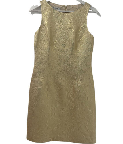 green emerald velvet dress Reagan Fitted Sequin Dress - Gold Metallic Treasure Box Sequin Knit  The  Islands