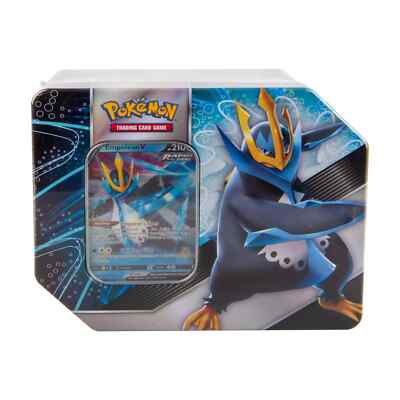 Pokemon Trading Card Game V Strikers Tin Empoleon V Tyranitar Box | eBay