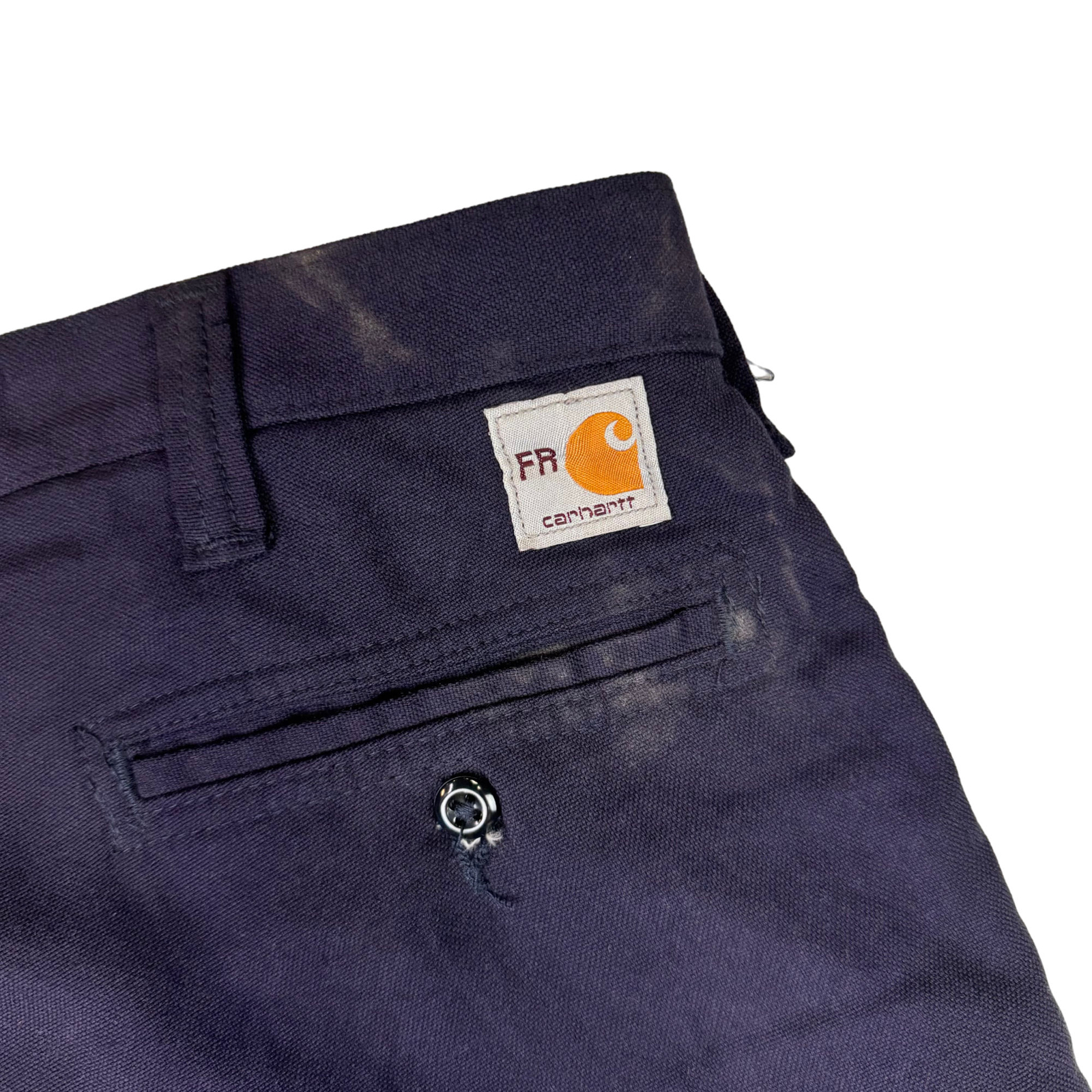 Carhartt FR Men's Blue Cargo Work Pants Size 40 image 4
