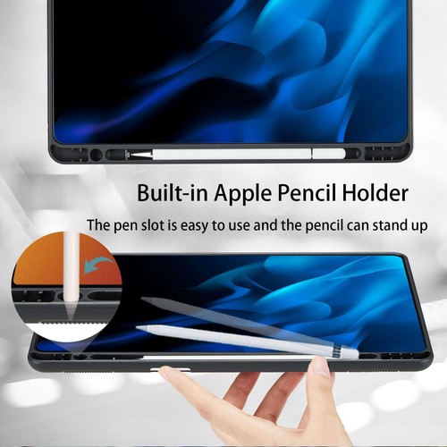 Lenovo Tab P12 12.7 Pouces 2023 Coque avec Porte Stylo Premium PU Cuir Housse de Protection... - Photo 5/7