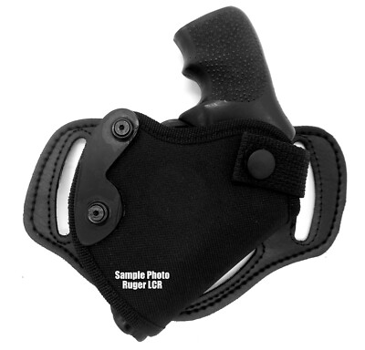 Right Hand SIDE or SMALL OF BACK Leather Belt Holster CHOOSE GUN & COLOR