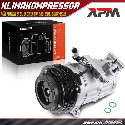 Klimakompressor 10S17 für Mazda 3 BL 5 CW 3 Stufenheck 1.8 2.0L 2009-2015 Ø115mm