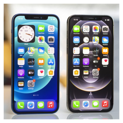 Apple iPhone 12 64GB Unlocked - Black/Blue, 5G, Free Shipping & Returns