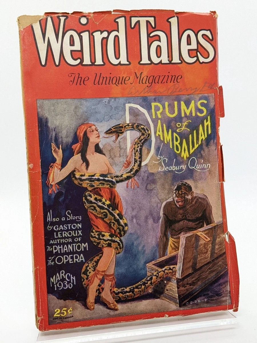 Weird Tales Magazine: A Complete List of Issues and History