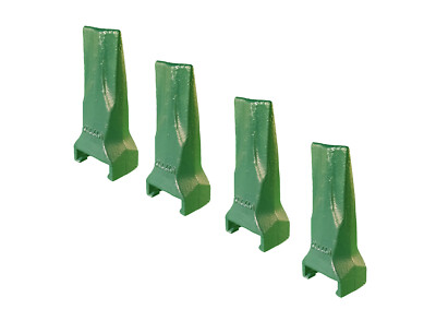 4 - Backhoe / Mini Ex Bucket Dirt Teeth - V17TYL