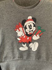 Disney - Mickey Mouse Solid Pullover Sweatshirt Size 6-9 Months NEW