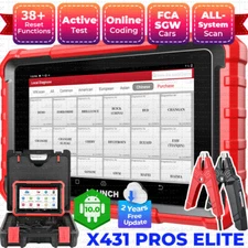 2025 Newest LAUNCH X431 Pro Elite V+ Bidirectional Car Diagnostic Scanner Coding