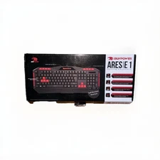 iBuypower Ares E1 Computer Gaming Keyboard with Multimedia Keys Spill Resistant