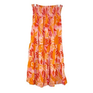 anthropologie abel the label maxi dress Anthropologie Abel The Label One Shoulder Tiered Maxi Dress Size L Ivory & Black