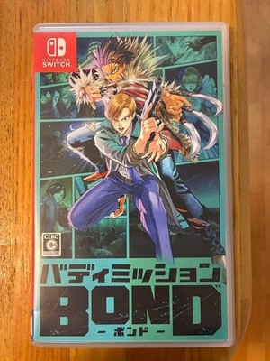 Buddy Mission BOND Nintendo Switch Japan Ver. Adventure Game Yusuke Murata USED