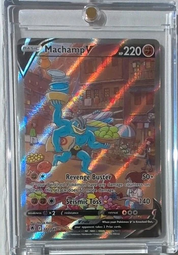 Pokémon TCG Machamp V 172/189 Astral Radiance Ultra Rare Full Art Holo English