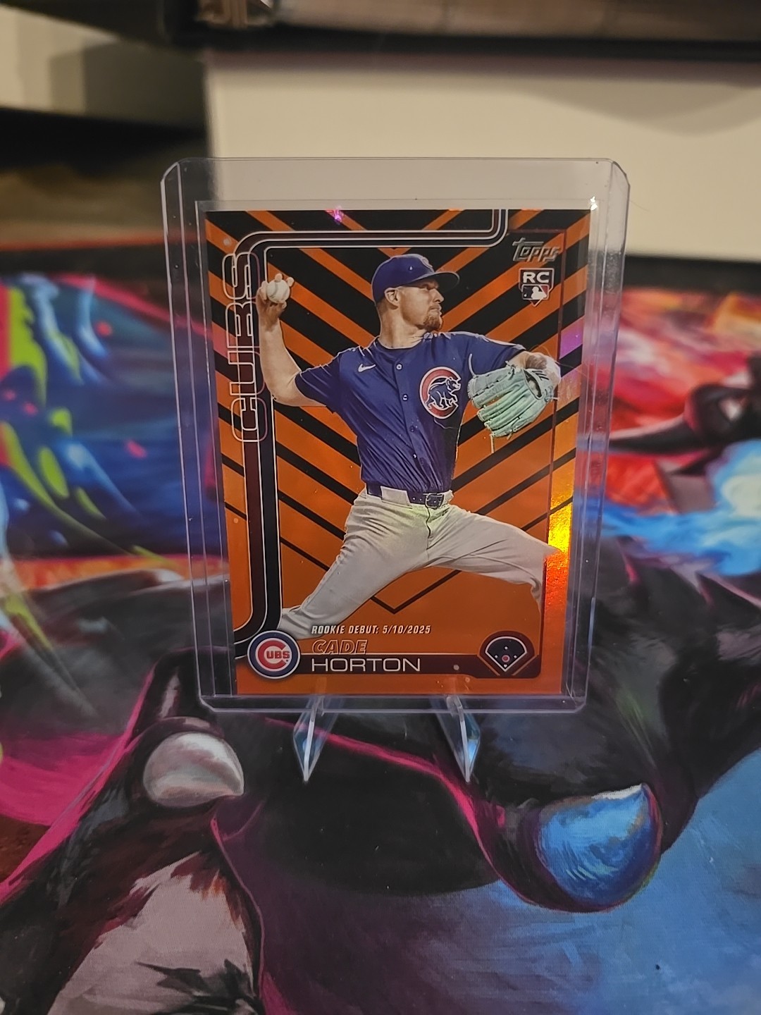 Cade Horton 2025 Topps Update Rookie Holiday Foil SP Chicago Cubs RC #US140