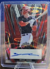 2024 Leaf Metal - Autographs Brady House #BA-BH1 Red Crystals 5/12 (AU, RC) 🔥🔥