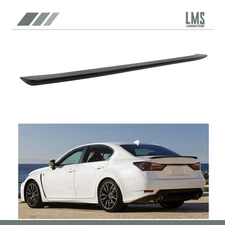 For 2012-2019 2020 Lexus GS-Series Gloss Black Trunk Spoiler Wing