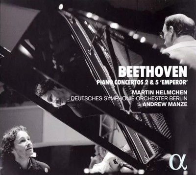 Klavierkonzerte 2 & 5 'Kaiser', Ludwig van Beethoven, Andrew Manz
