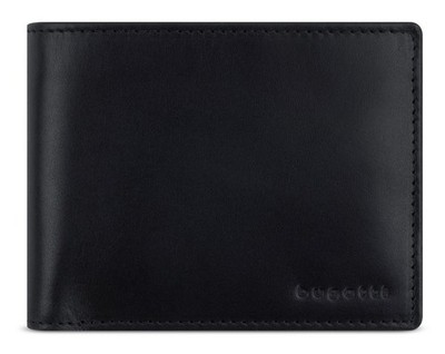 bugatti Wallet Geldbörse Black schwarz Neu
