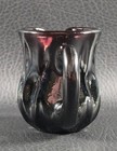 Boyd's Crystal Art Glass MINI PITCHER #35 PLUM 10-25-88 Deep Purple NOS — photo 4