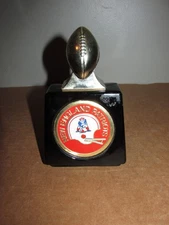 Vintage Avon Patriots NFL Decanter Sure Winner Bracing Lotion Empty