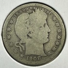 1908-D Barber Quarter — photo from another recent sale
