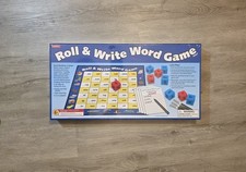 Lakeshore Roll and Write Word Game NEW Early Readers Build 600 Words 5 SEALED
