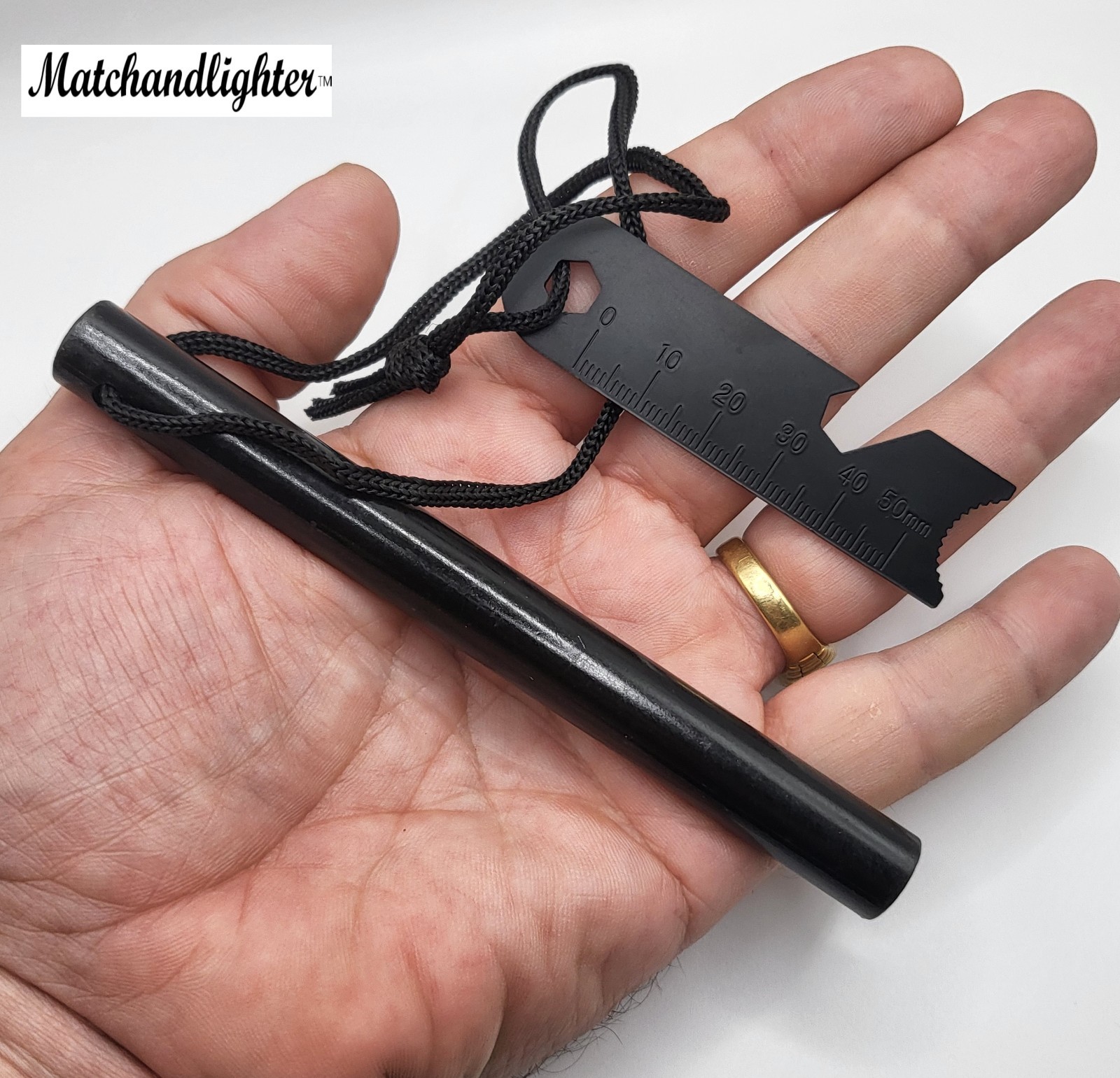 5-Inch Ferro Rod Fire Starter Kit for Camping Survival USA Made