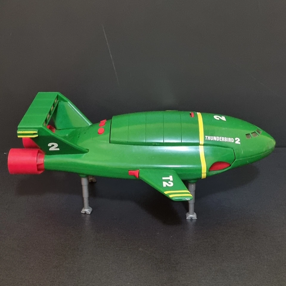 Matchbox Int'l Ltd Thunderbird 2 Vehicle W Sound 1992 Vintage GC T2 Missing Cvr - image 3 of 4